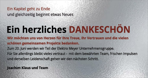 Ein herzliches Dankeschön